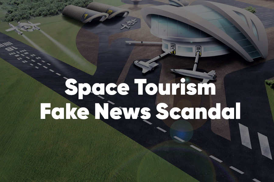 Major UK news titles caught out in space tourism fake news scandal