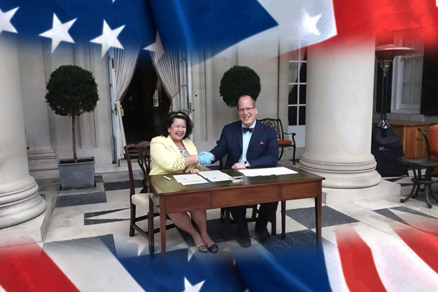 The UK & US Governments sign historical Space technology agreement