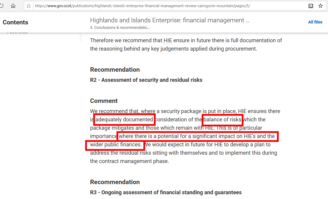 Breaking News; HIE: Loan Sharks to the Space industry investigated by Scottish Government