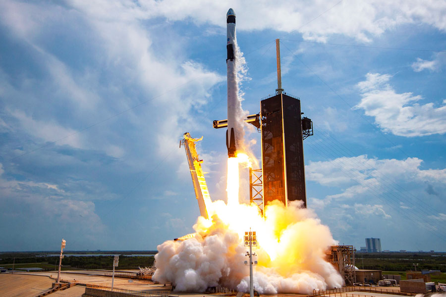 What a weekend for rocket launches