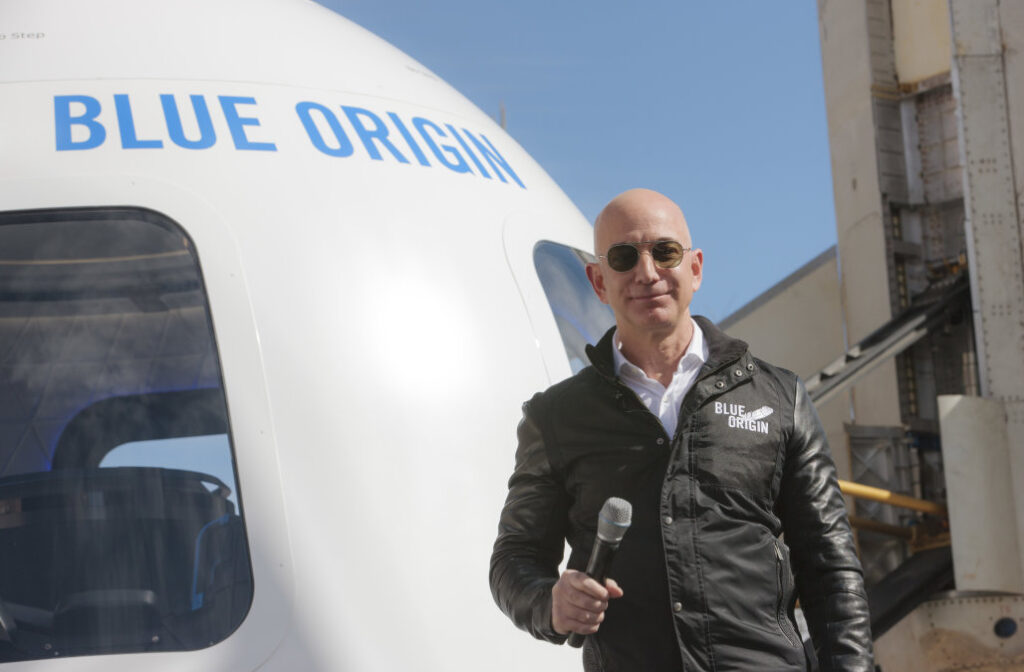 Jeff Bezos, Founder of Blue Origin