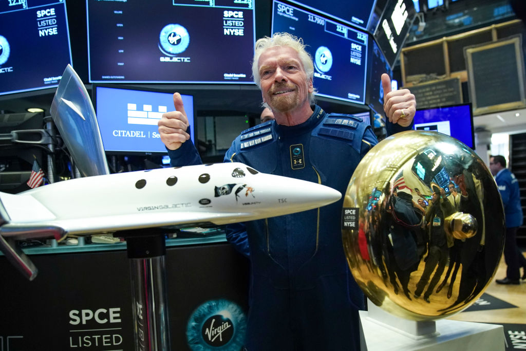 Branson nips ahead of Bezos in race to space – and Jeff isn’t taking it well