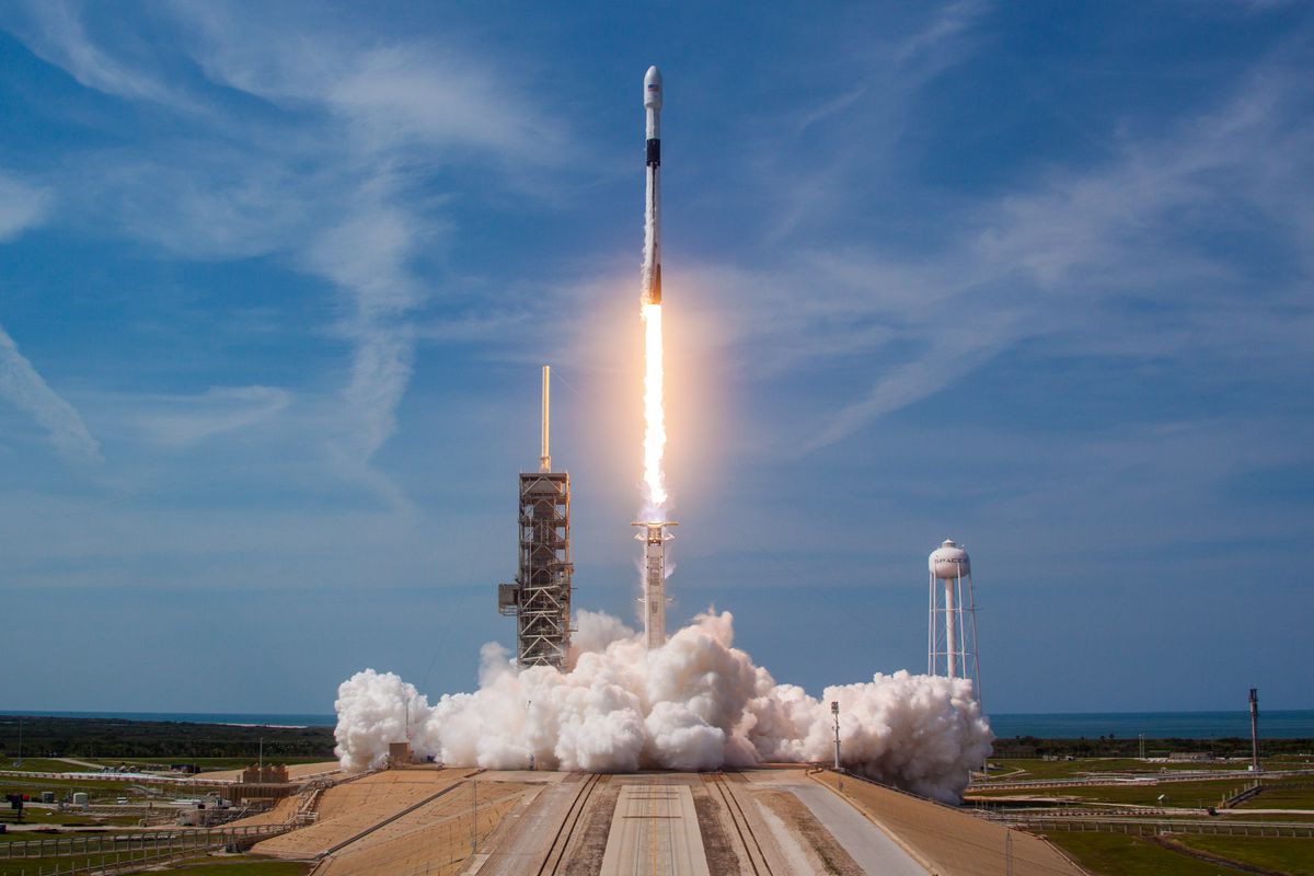 SpaceX Delays Rocket Launch Scheduled to Carry Dozens of Satellites