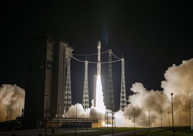 Flight VV16 Successfully Launched from Guiana Space Centre