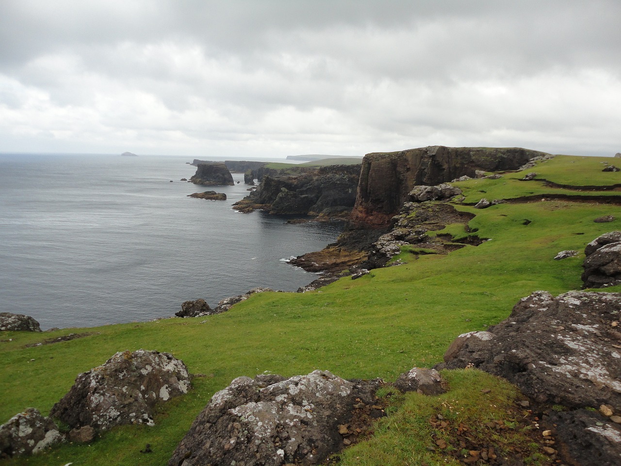 Algal Bloom Makes Shetland Space Centre Look Stunning on a Satellite Image