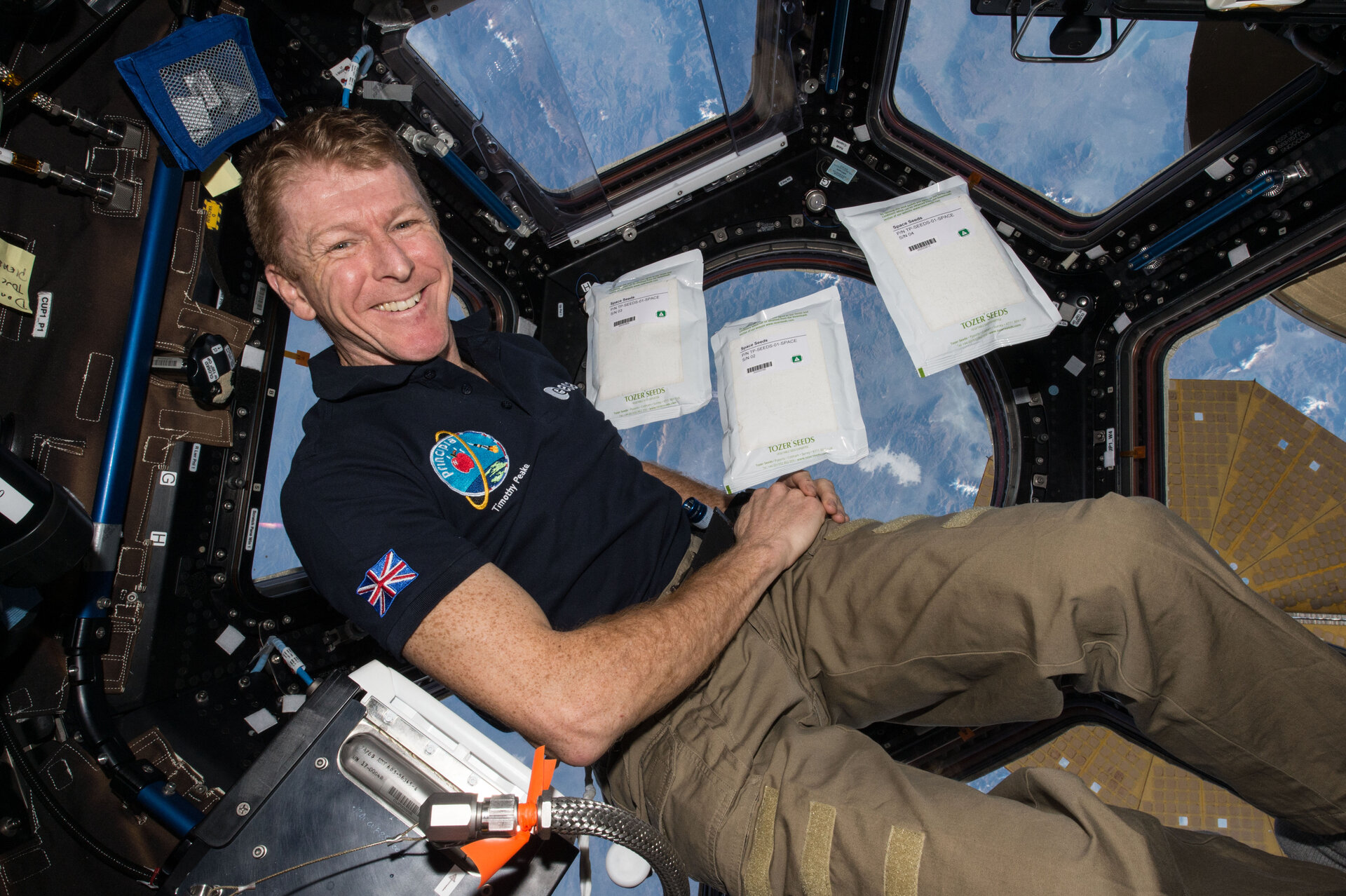 The IET Awards Tim Peake with Honorary Fellowship at its 150th Anniversary