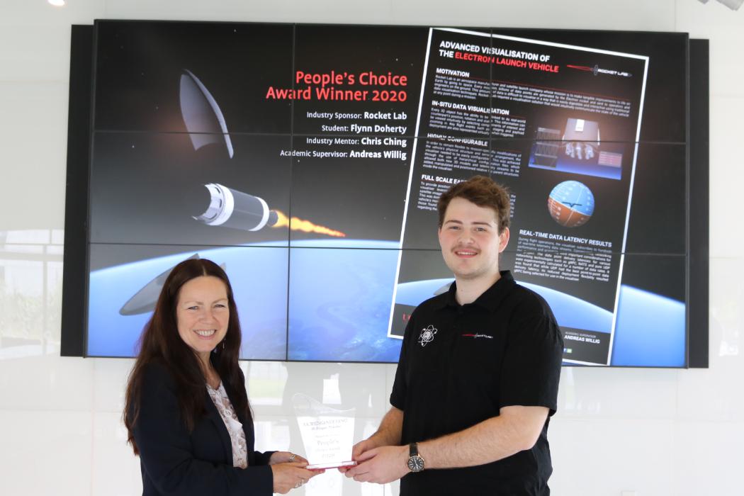 Flynn Doherty Collaborates with Rocket Lab on an Award-Winning Final Year Project