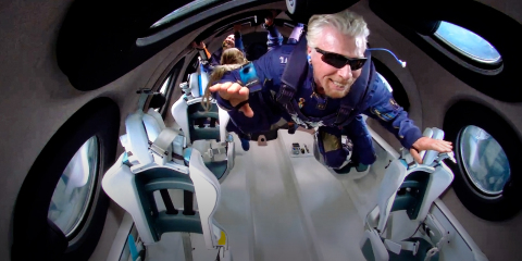Richard Branson’s Virgin Galactic Invites Space Tourists to Book Flights