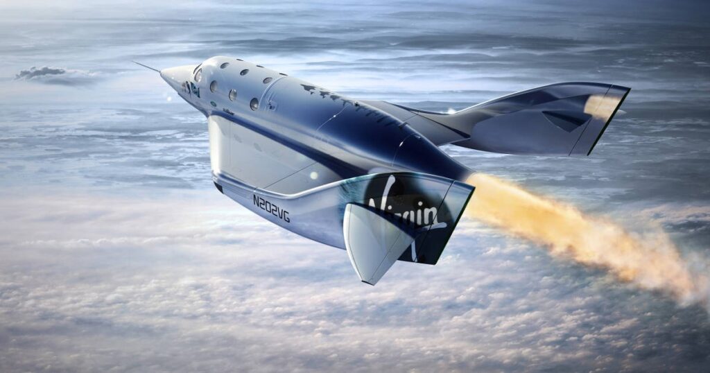 Virgin SpaceShip Unity