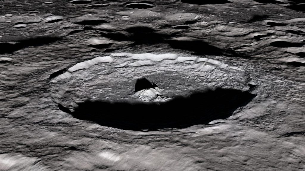 Tycho Moon crater