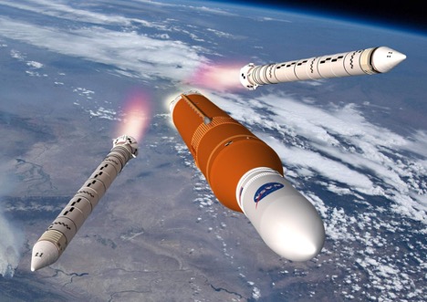 A solid way to orbit: the use of a solid rocket booster in space industry