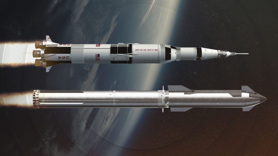 SaturnV vs Starship