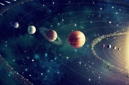 What are the solar system’s planets made of