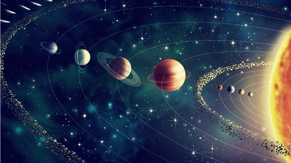 What are the solar system’s planets made of