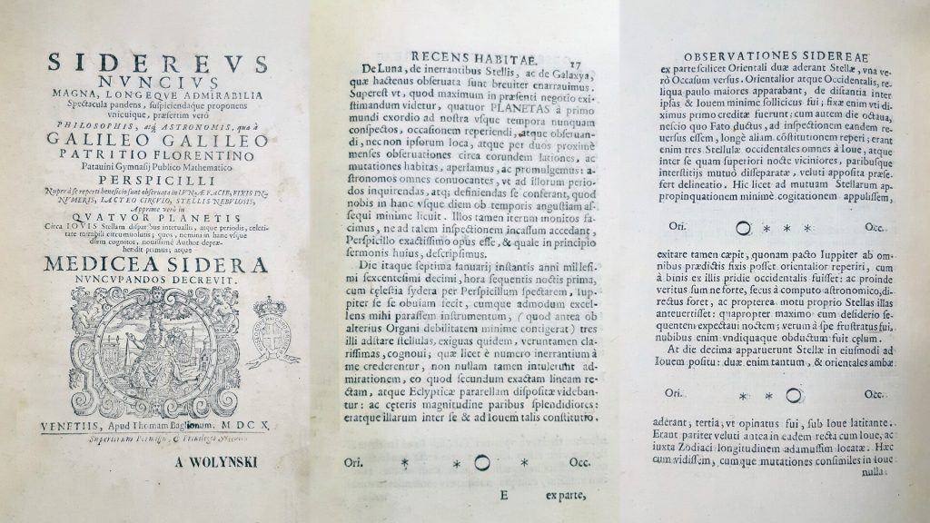 Galileo Galilei's Sidereus Nuncius