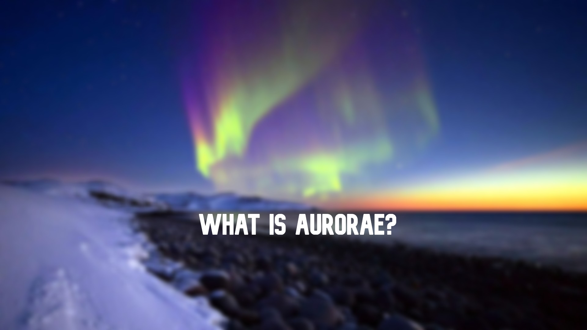 Aurora: what is it and where to watch it?