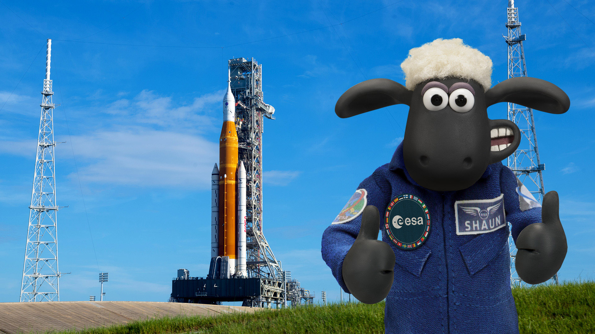 Shaun the Sheep Returns from the Moon