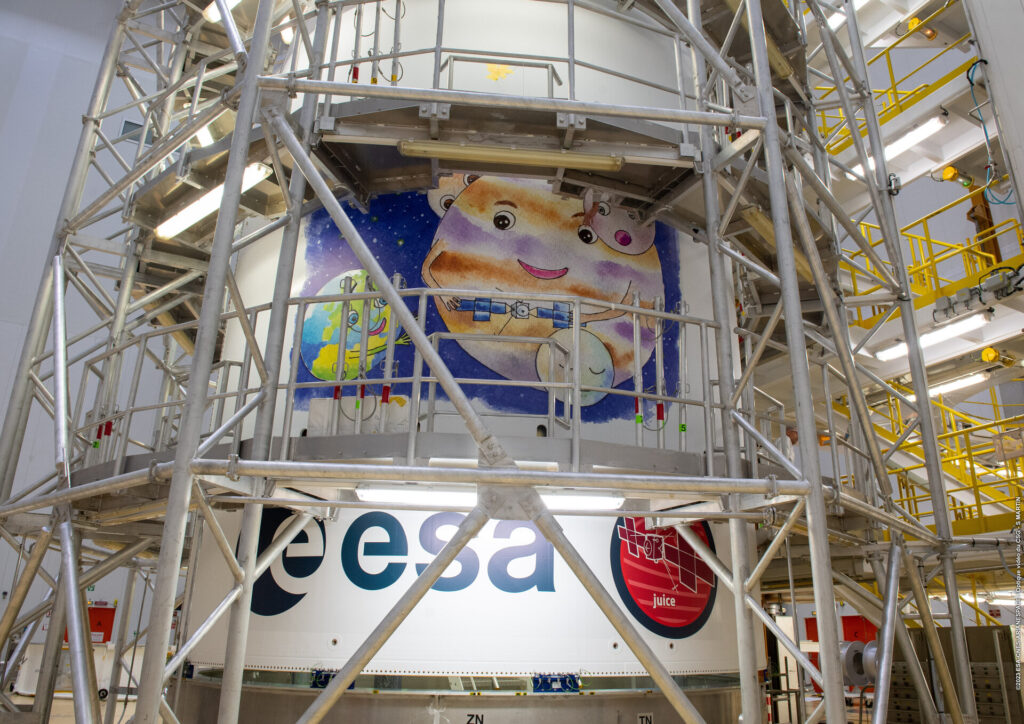 esa mission rocket is ready for launch