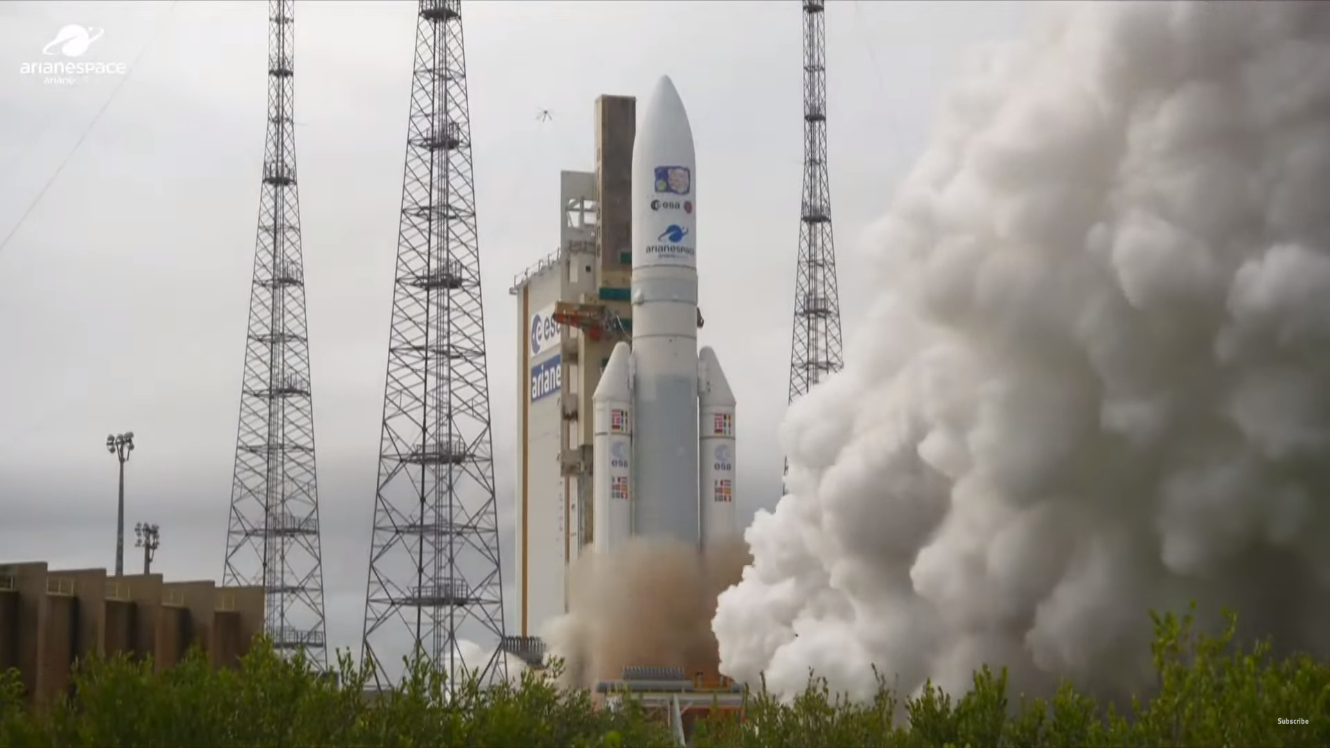 Lift Off! ESA launches JUICE into space