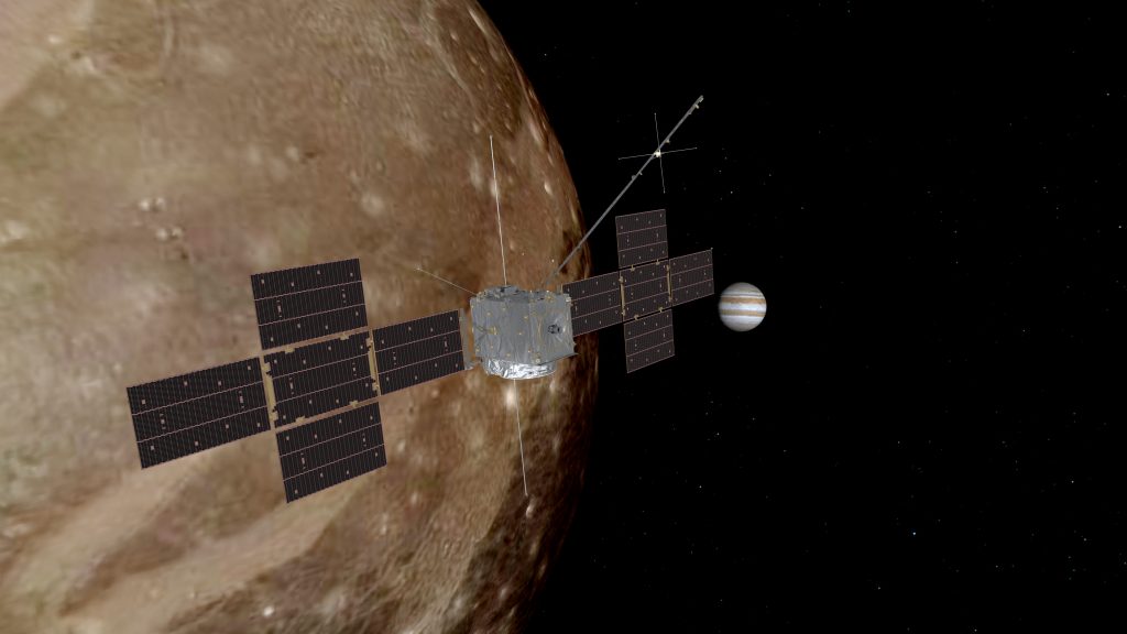 JUICE mission to Ganymede