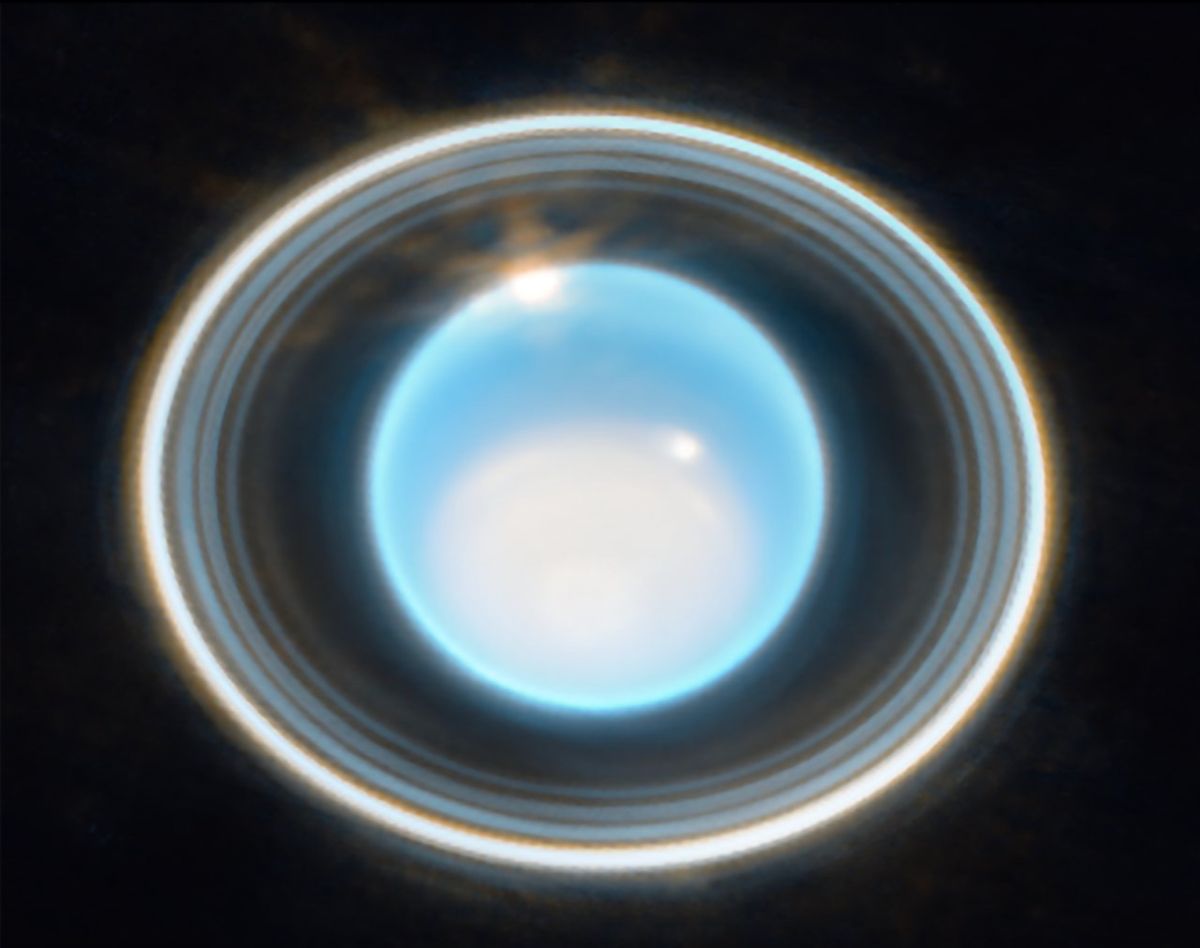 New Rings Of Uranus Image Captured By James Webb Space Telescope