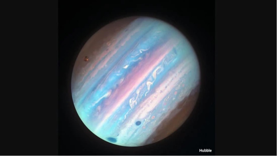 Jupiter’s False Colours