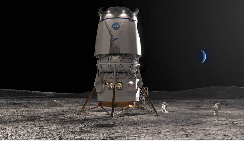 Blue Origin Wins Artemis Lander Contract