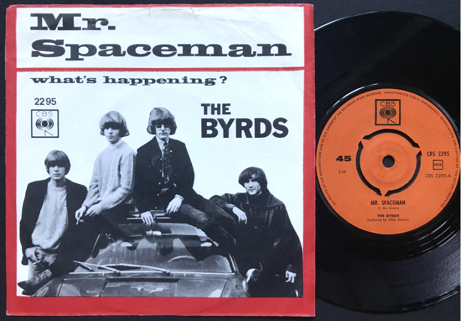 Mr Spacemen album cover, The Byrds