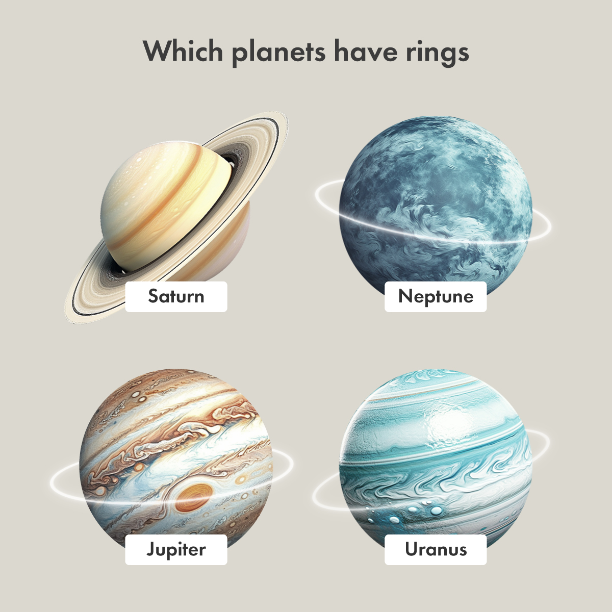 Planets with rings: which planets have rings and why