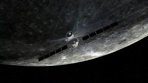 Close Encounter: BepiColombo Approaches Mercury in Third Flyby