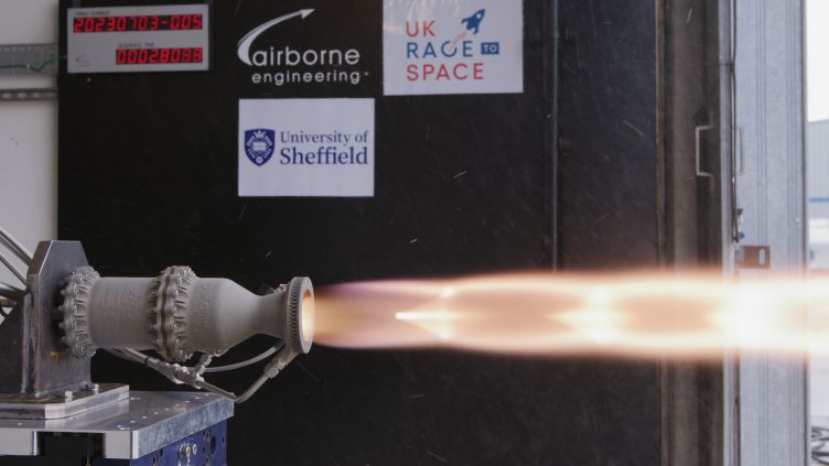 UK University Students 3D Print Record Breaking Rocket Engine