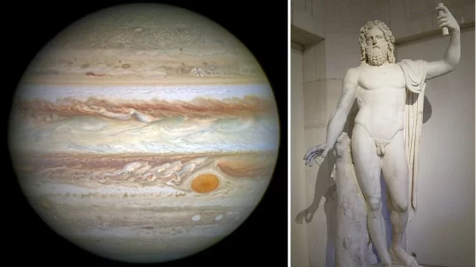 Jupiter the planet and thee god
