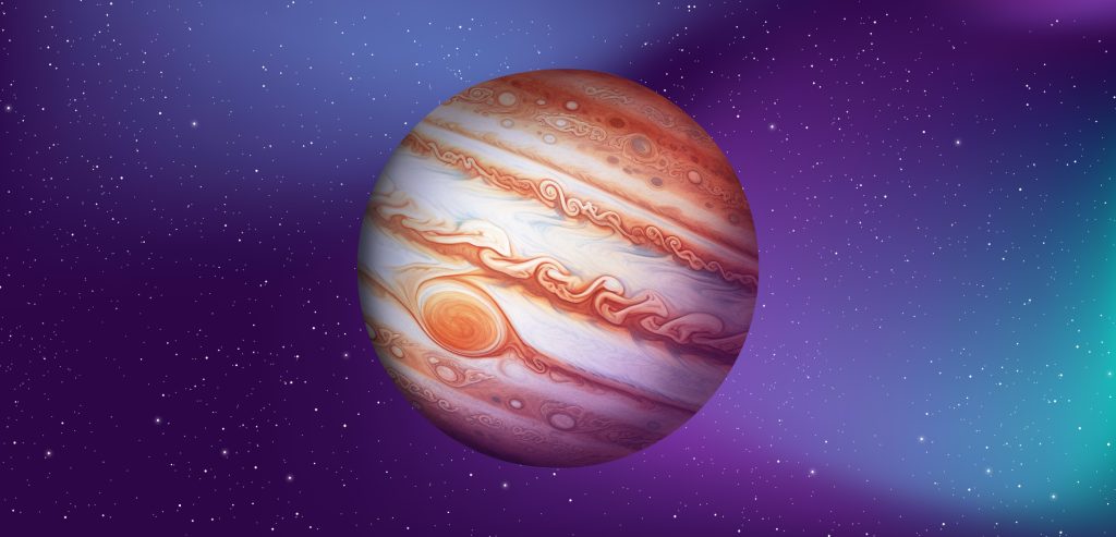 Red spot on Jupiter