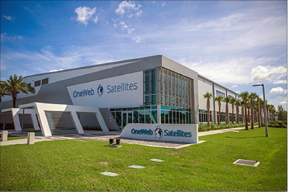 OneWeb Satellites factory near the Kennedy Space Center