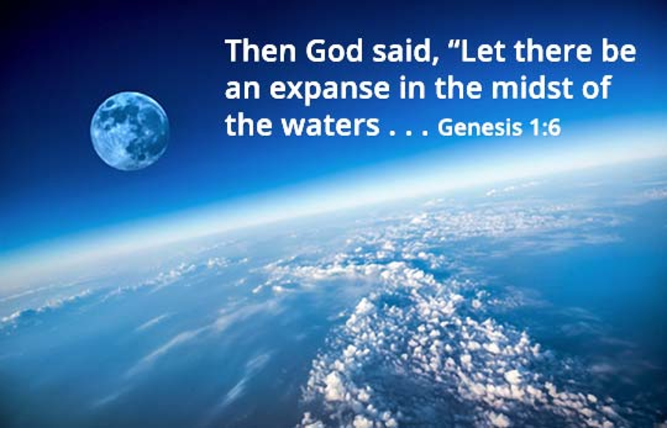 Space is water - Bible