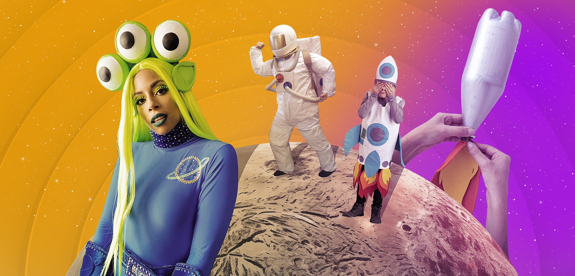 Explore the Galaxy with a DIY Astronaut Costume