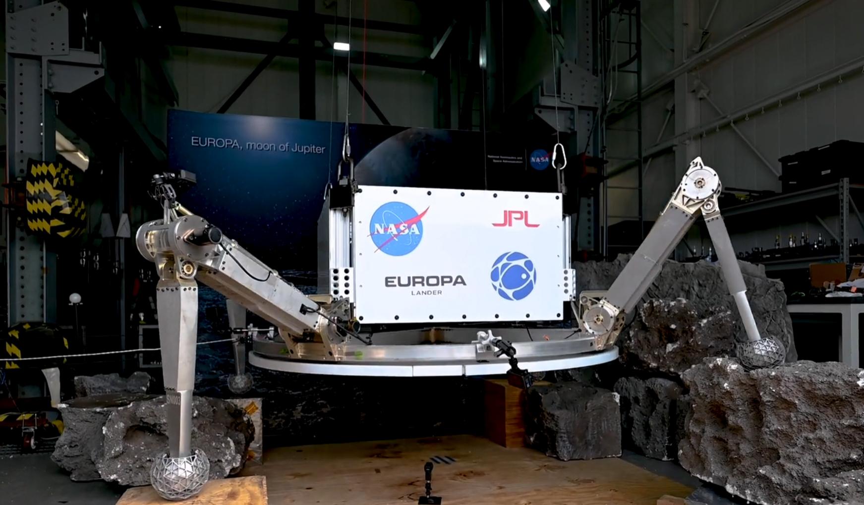 NASA’s Prototype Europa Lander Successfully Tested