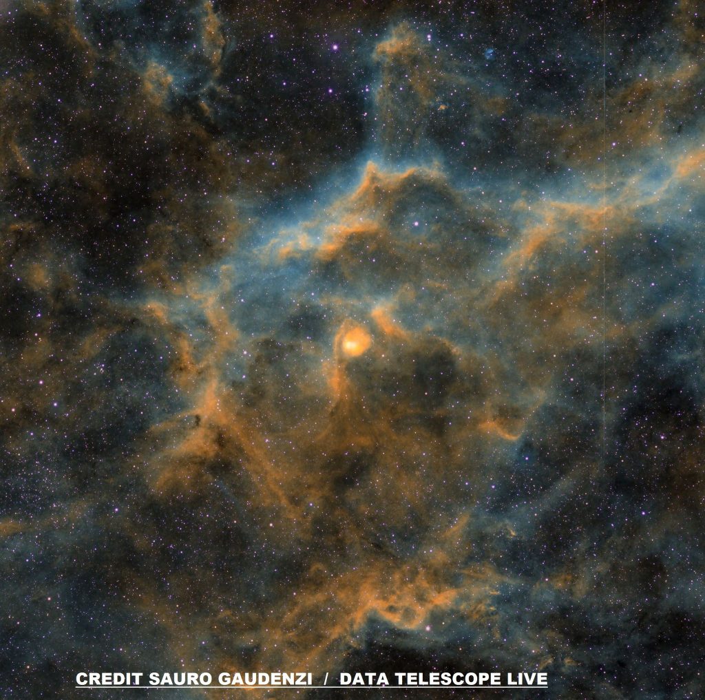 The NGC 3503 Nebula by Sauro Gaudenzi