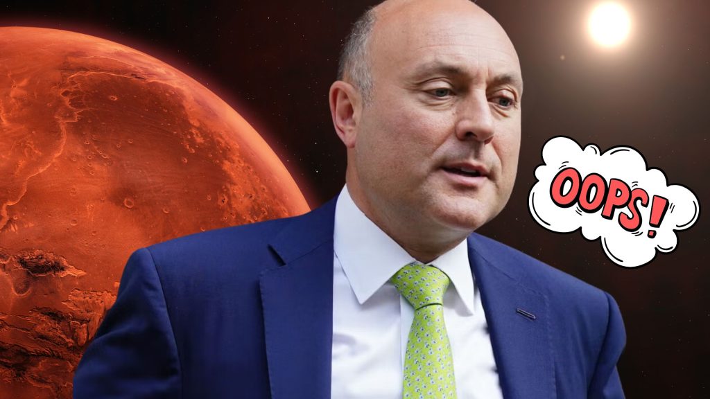 No Minister: Griffith Confuses Mars With the Sun