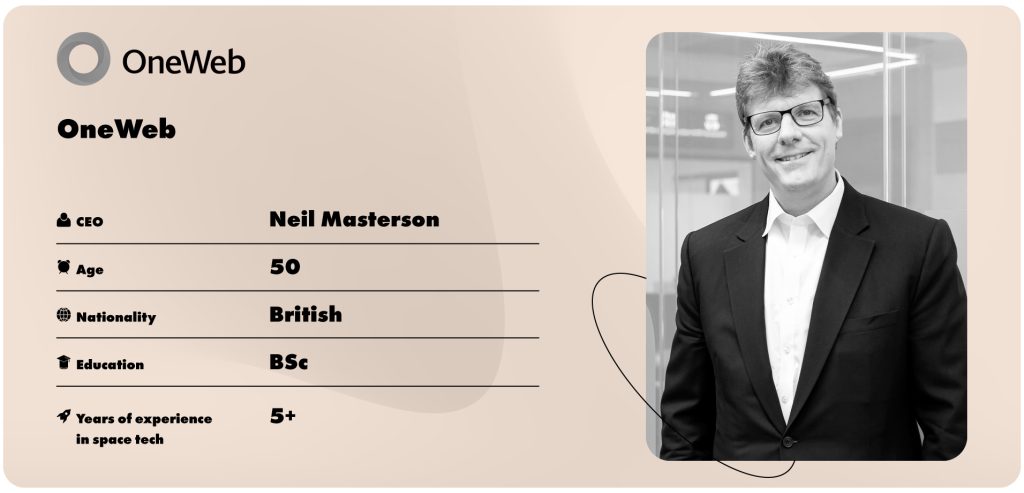 Neil Masterson, CEO Eutelsat OneWeb