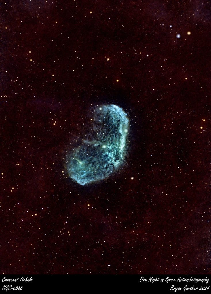 The Crescent Nebula by Bryan Gunsher