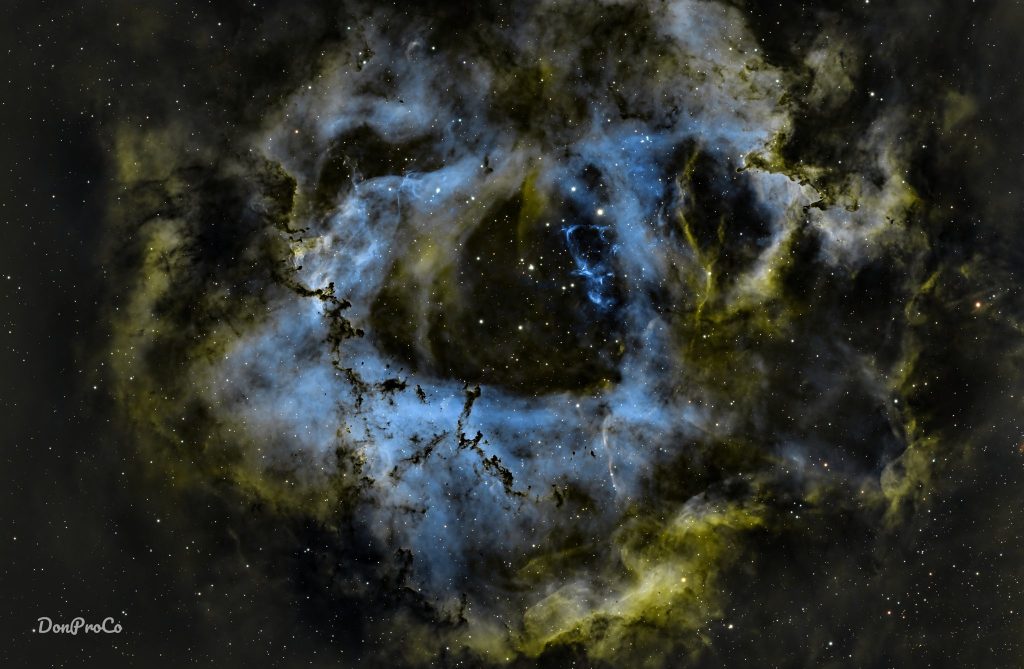 The Rosette Nebula by Israel Ramirez
