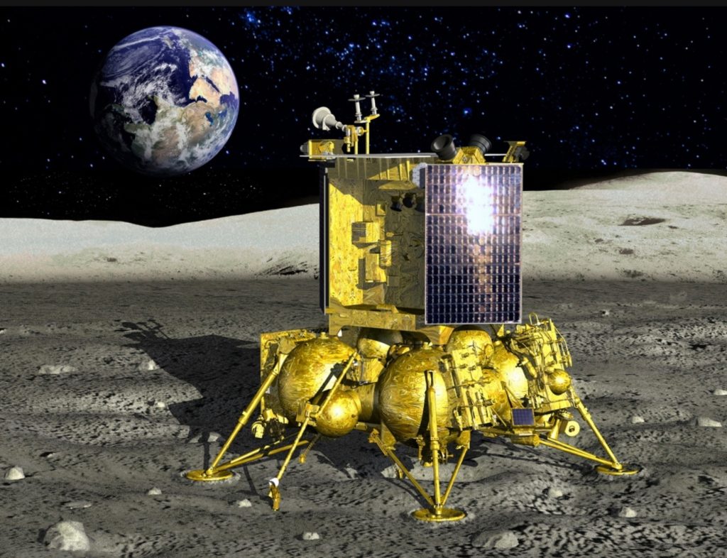 Luna 25  Moon landing mission failed