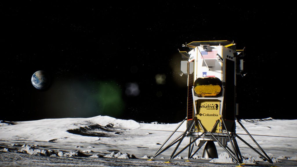 IM-1 Nova-C lunar lander design