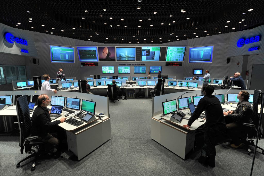 Main Control Room in ESA.