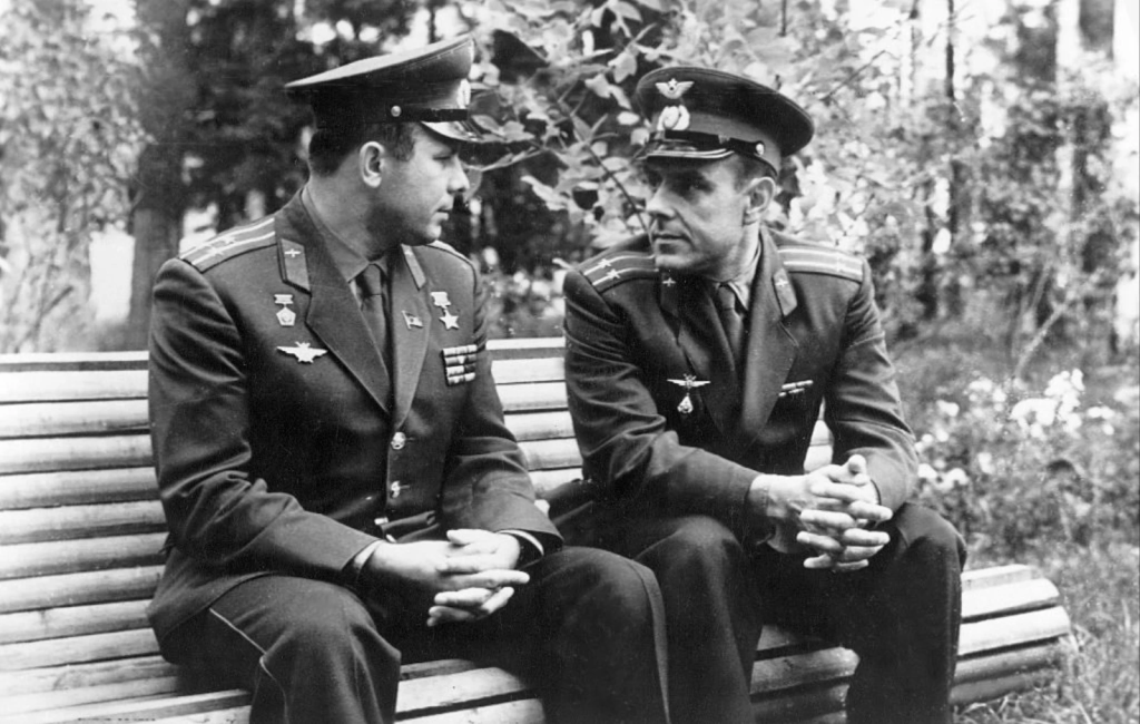 Gagarin and Komarov