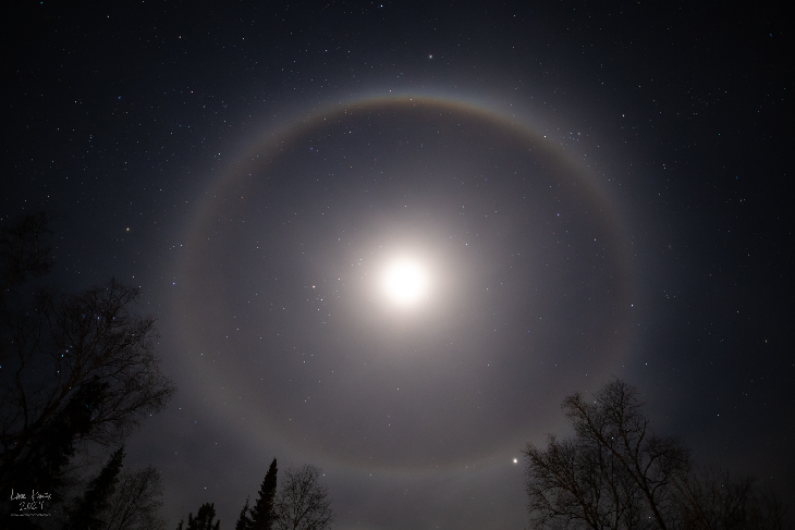 A Rare Moon Halo Was Seen Over Canada: What Causes Moon Halos?