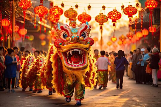Dragon Parade in China