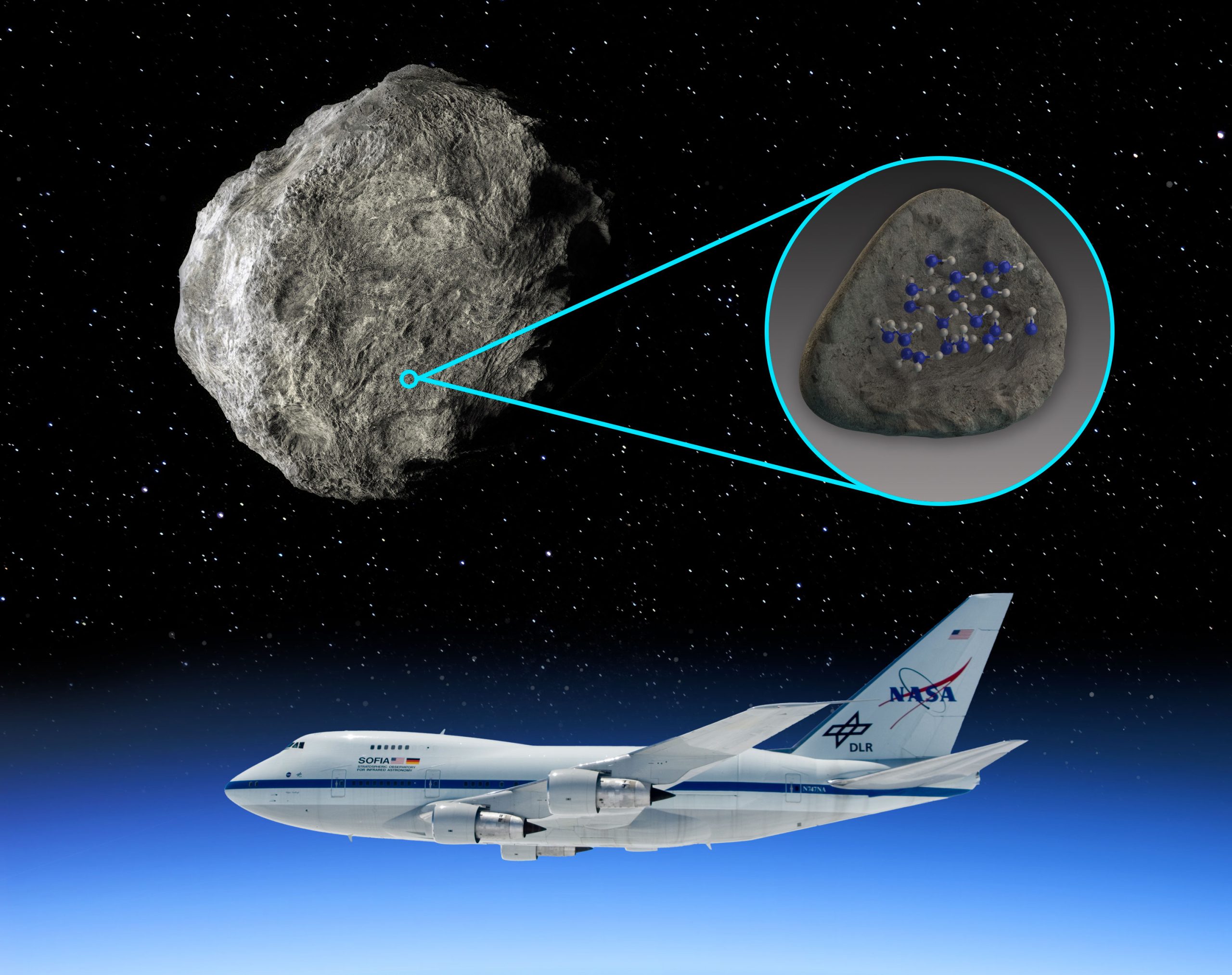 Scientists Find Water Molecules on Asteroids 