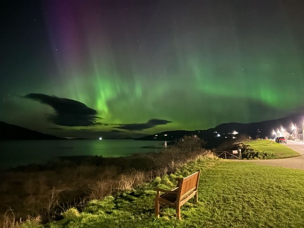 Aurora Borealis, Scotland, March 2024